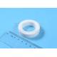 White Zirconia Dioxide Ceramic Collision Ring For Food And Beverage Processing Machinery