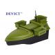 Lithium batter RC Fishing Bait Boat  green ABS Engineering RC model