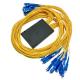 Fiber Optic Communication Equipment 1X32 PLC SC UPC Splitter Box with Network None