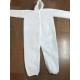 Anti Static Waterproof Disposable Overalls , Single Use Full Body Protection Suit