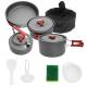 Aluminium Alloy Outdoor Camping Pot Set With Two Pieces THNH-04