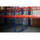 Q235 Steel Heavy Duty Pallet Racking System , Anti Rust Industrial Warehouse Shelving