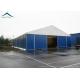 35m*50m Warehouse Tents Anti - Fire PVC Fabric 0.3-0.5kn/sqm High Pressed