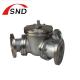3-Way Carbon Steel Flange Ball Valve For Industrial Port Size 1/8 1/4 3/8