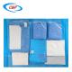 Hospital Supplies Disposable Cesarean C-Section Disposable Surgical Pack CE ISO