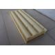Three Channels Yellow Rock Core Boxes For Geological Mining High Strength