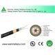 Self-supporting fiber optic cable ADSS