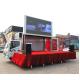 With Stage Mobile Led Taxi Advertising Screen Trailer Truck for Sale