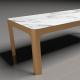 180x90 150x80 Aluminum Marble Top Tea Table Furniture