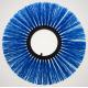 300mm OD Plastic Core Convoluted Wafer Brushes For Sweepers