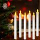 New Arrival LED Candle Light Pressed Long Candle Light Wedding Festival Atmosphere Decoration Electronic Candle Lamp