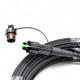 IP67 IP68 Waterproof Patch Cord Drop Fiber Optical Cable With SC / APC Connector