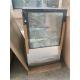 Stainless Steel Base Refrigerated Pastry Case Cooler With Double Shelves