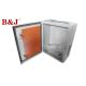 Single Door Industrial Electrical Cabinet Seams Continuously Welded With Plastic Lock