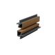 25 X 49 L Shaped Composite Decking End Cover Co Extrusion Capped Composite Decking