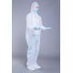 Protective SMS 50g White Disposable Coveralls