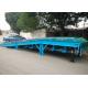 Steel Mesh Seperated Forklift Mobile Yard Ramp , Portable Dock Ramps