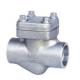 Cryogenic Check Valve Forged Steel Material Good Sealing Performance