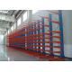 Galvanized Industrial Cantilever Racks , Single / Double Side Outdoor Racking Systems