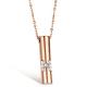 New Fashion Tagor Jewelry 316L Stainless Steel Pendant Necklace TYGN275