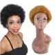 Upgrade Your Style with Our Short Afro Wig Full Cuticle 180% Density Curly Pixie Cut
