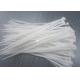 High tensile strength White Nylon Cable Zip Ties Fireproof Rate 94V-2