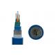 Underwater 2KM G652 Fiber Armored Optical Cable  4 12 72 288 Core