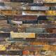 Slate Culture Stone Rust Slate Ledgestone Veneer Panels With Rock Facing