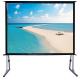 120 Fast Fold Projector Screen With Flight Case / Outdoor Rear Projector Fabric Stand