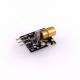 KY-008 3pin 650nm Red Laser Transmitter Dot Diode Copper Head Sensor Module Pcba Board 6mm 5V 5mW