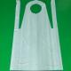 White Protective Eco-friendly Oilproof Disposable Plastic Aprons