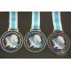 Diver Design Metal Award Medals Soft Enamel , 3D Effect Model Medallion