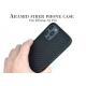 Plastic Ring Black Color Aramid Fiber Phone Case For iPhone 12 12 Pro