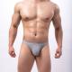 Woven Mens Underwear Patterns Solid Breathable Men Pouch Underwear