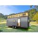 Prefabricated Modular Home Tiny Home On The Wheels With Light Steel Frame