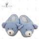 Stuffed Plush Baby Shoes 8cm PP Cotton Warm Bear Blue Head Newborn Shoes