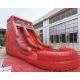 Red Bouncy Castle Bounce House Outdoor Inflatable Water Slides Multi Color