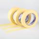 Strong Glue High Quality Decorative Crepe Yellow Masking Paper Tape