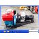 Steel Diesel Engine Cable Pulling Winch 10KN Capacity For Power Construction