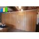 Restaurant Room Wood Temporary Sound Proof Partitions Wall For Five Star Hotel