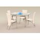 modern design rectangle dining table and chairs xydt-0016