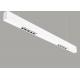 48W Linkable LED Linear Light Bar Fixture 80lm/W 60Hz DALI Dimmer Selectable