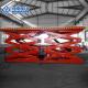 Stable Hydraulic Scissor Lift Tables , Durable Hydraulic Scissor Lift Trolley