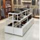 Delicate Shoe Store Display Shelves / Commercial Shoe Display Rack With Cabinet