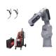 Flexible 6 axis ABB Industrial Welding Robot With Torch And Robot Positioner For Arc Welding