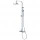 Contemporary ABS Hand Shower / Chrome One Handle Automatic Mixer Taps