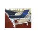 Patient Monitor Stretcher Trolley With PU Wheels Adjustable Backrest