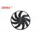 Plastic Shell Audi Radiator Fan Passed Electromagnetic Performance Test