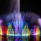 floating color changing RGB led light musical large outdoor water fountains music dancing water fountain