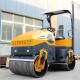 35KN Exciting Force 0.5-3ton Steel Drum Asphalt Road Roller with 2580 * 1410 * 1930 mm
